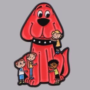 Clifford the Big Red Dog, Cartoon Metal Pin, 2019